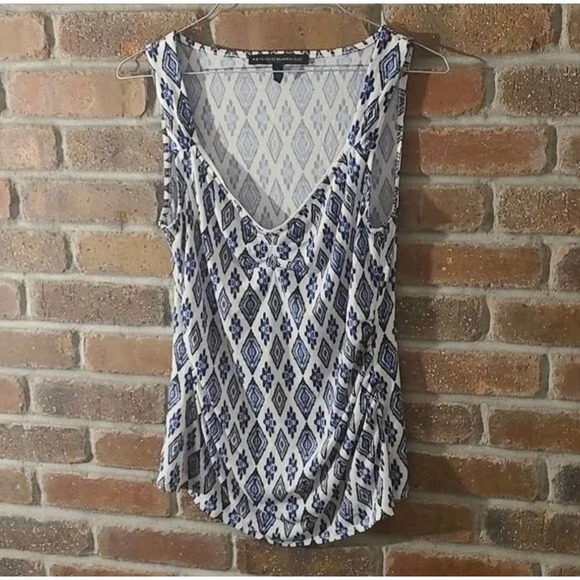 White House Black Market Tops - WHITE HOUSE BLACK MARKET XL STRETCH TANK TOP